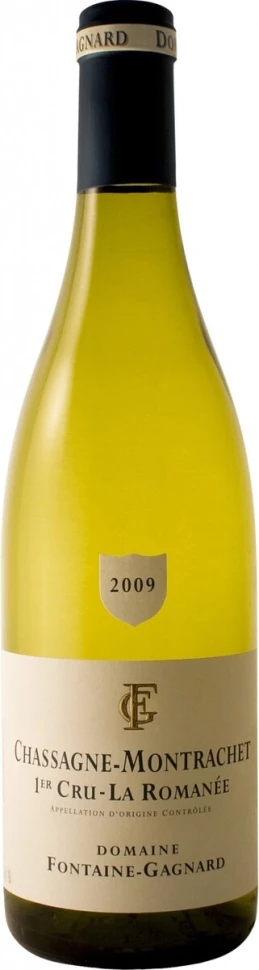 Вино Domaine Fontaine-Gagnard, Chassagne-Montrachet 1er Cru AOC, La Romanee, Blanc, 2009