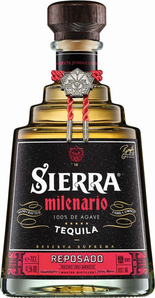Текила Sierra Milenario Reposado 0.7 л