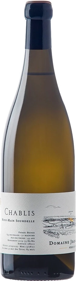 Вино Domaine Jean Dauvissat Pere &amp; Fils, Chablis Mont-Main Sourdelle AOC, 2022