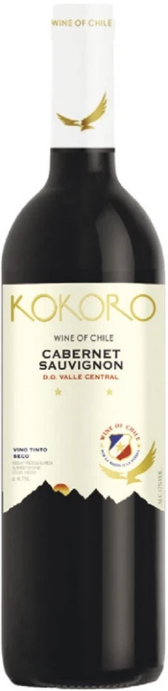 Вино Kokoro Cabernet Sauvignon Seco, Valle Central DO, 2021