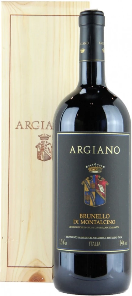 Вино Argiano, Brunello di Montalcino DOCG, 2018, wooden box, 1.5 л