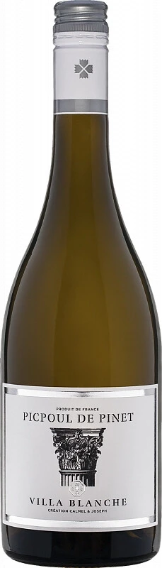 Вино Domaine Calmel & Joseph, Villa Blanche Picpoul de Pinet, Vin de Pays d'Oc IGP, 2017