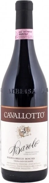 Вино Cavallotto, Barolo Riserva Bricco Boschis Vigna San Giuseppe DOCG