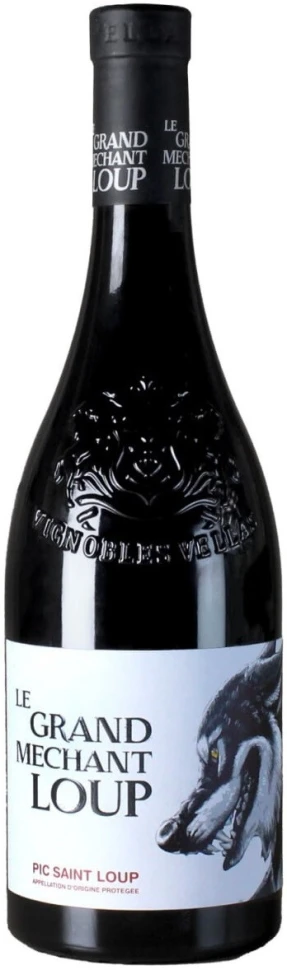 Вино Vignobles Vellas, Le Grand Mechant Loup, Pic Saint Loup AOP, 2019