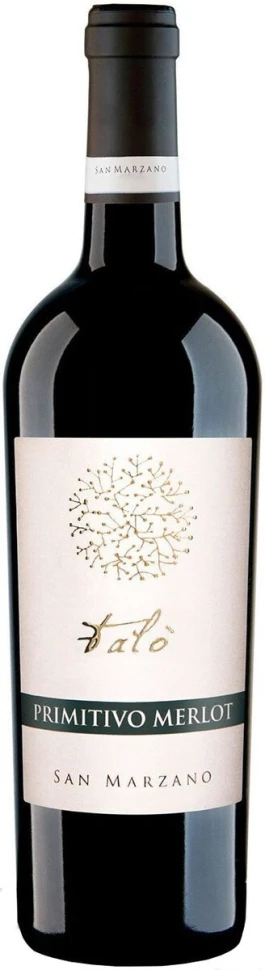 Вино Feudi di San Marzano, Talo Primitivo-Merlot, Tarantino IGP, 2014
