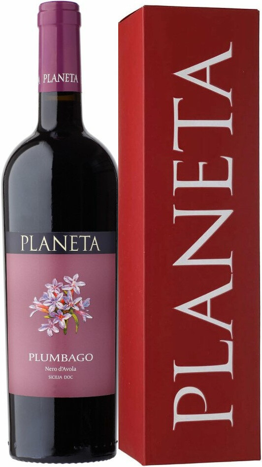 Вино Planeta Plumbago Sicilia DOC gift box