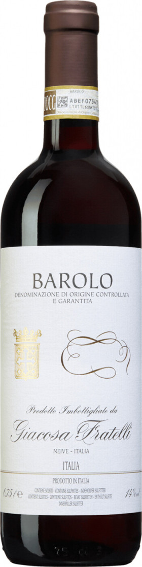Вино Giacosa Fratelli Barolo DOCG 2017