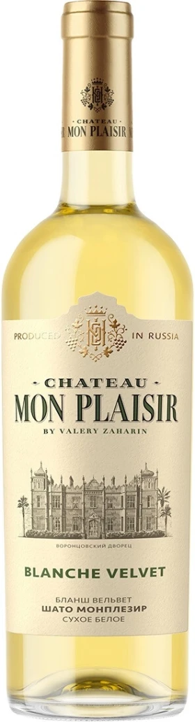 Вино "Chateau Mon Plaisir" by Valery Zaharin Blanche Velvet