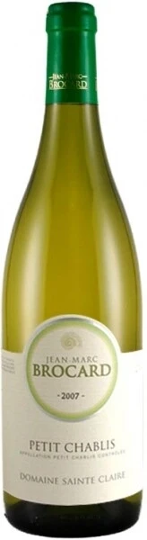 Вино Jean-Marc Brocard, Petit Chablis AOC 2007