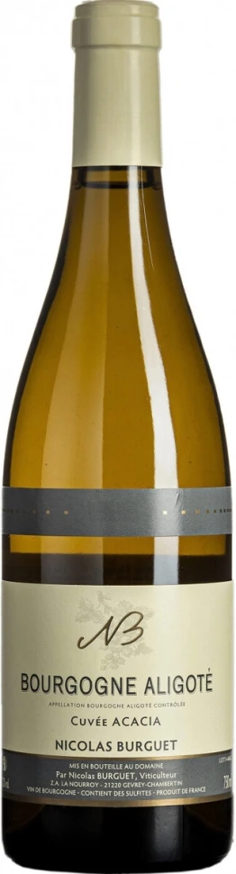 Вино Domaine Nicolas Burguet, Bourgogne Aligote Cuvee Acacia AOC, 2020