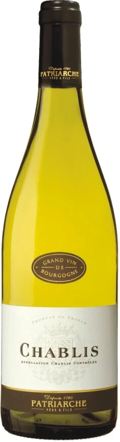 Вино Patriarche, Chablis AOC, 2012