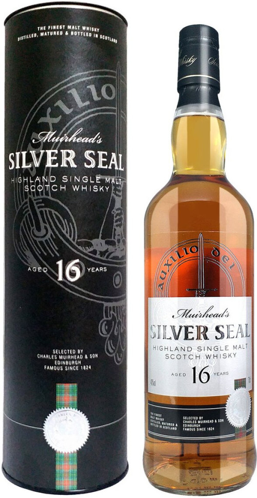 Виски Muirhead s Silver Seal 16 Years Old in tube 700 мл