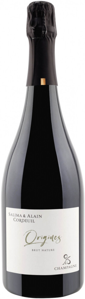 Шампанское Salima &amp; Alain Cordeuil Origines Brut Nature Champagne AOC 2014