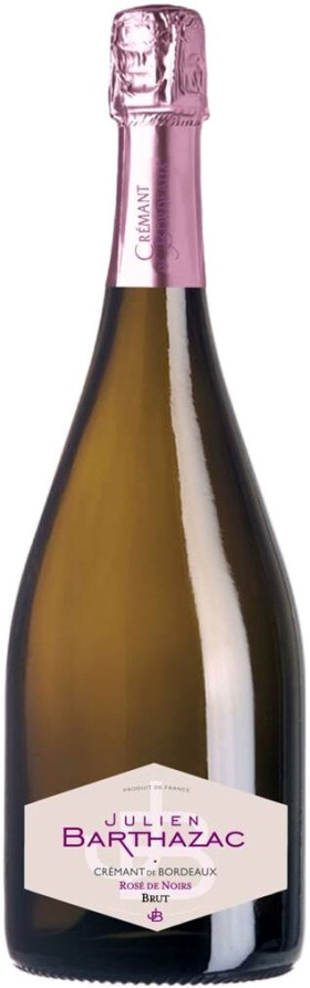 Игристое вино Julien Barthazac Rose de Noirs Brut Cremant de Bordeaux AOC