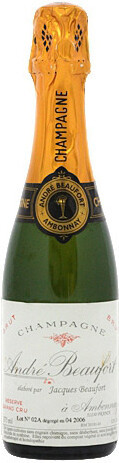 Шампанское Andre Beaufort Brut Grand Cru Reserve 375 мл