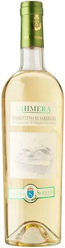 Вино Tenute Soletta, Chimera, Vermentino di Sardegna DOC