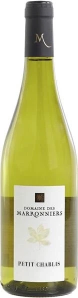 Вино Domaine des Marronniers, Petit Chablis AOC, 2017