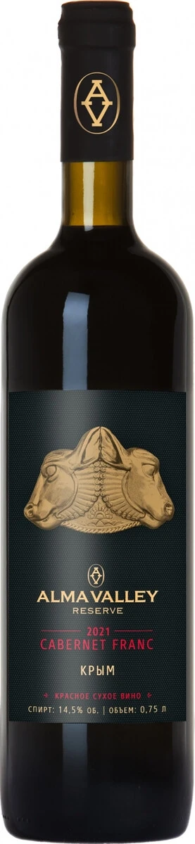 Вино Alma Valley Reserve Cabernet Franc, 2021