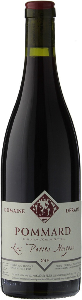 Вино Domaine Derain Pommard Les Petits Noizons AOC 2019