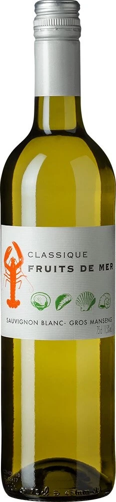 Вино "Classique Fruits de Mer", Cotes de Gascogne IGP, 2023