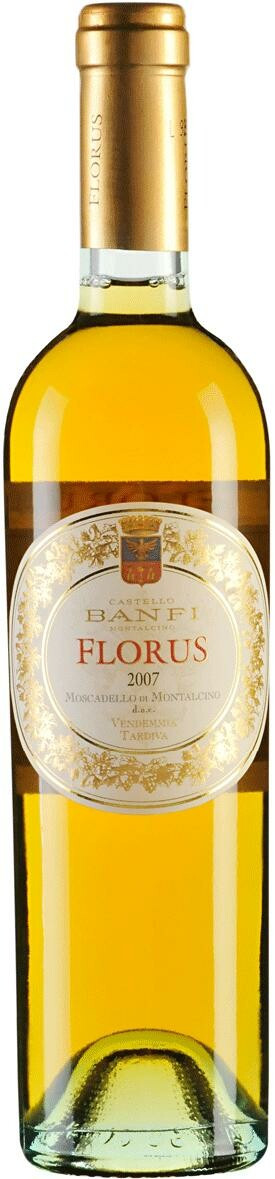 Вино Banfi Florus Moscadello di Montalcino DOC 2007 500 мл