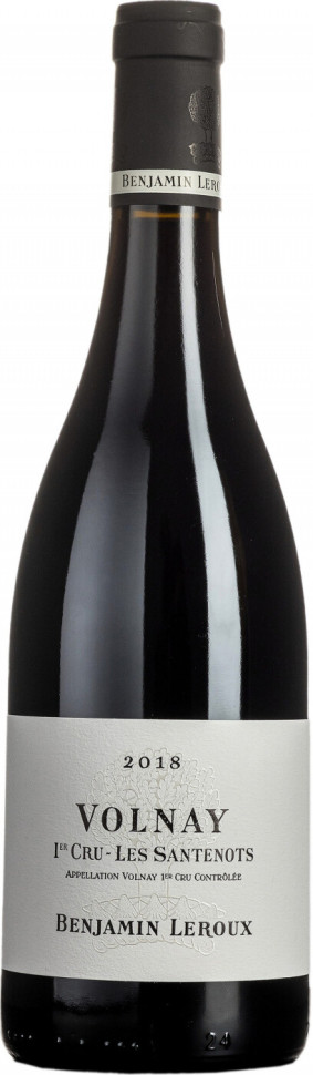 Вино Benjamin Leroux Volnay 1er Cru Les Santenots AOC 2018