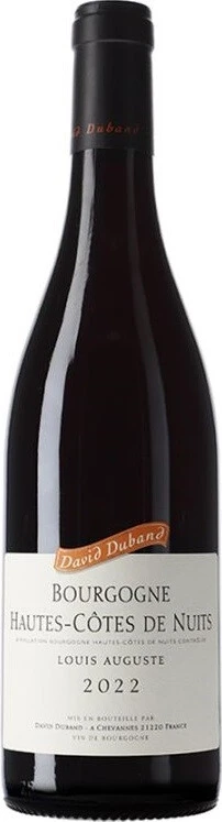 Вино David Duband, Bourgogne Hautes-Cotes de Nuits Louis Auguste AOC, 2022