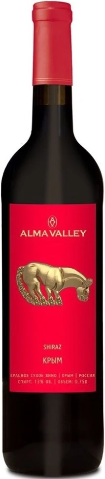Вино Alma Valley Shiraz, 2014