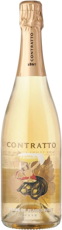 Вино Giuseppe Contratto, Blanc de Blancs Extra Brut, 2010