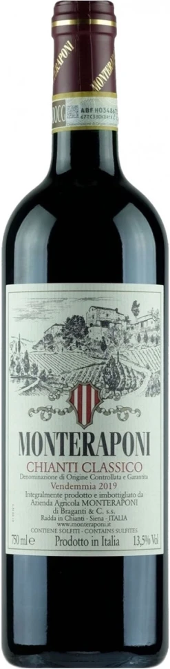 Вино Monteraponi, Chianti Classico DOCG, 2019