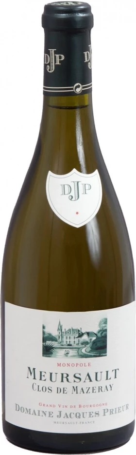 Вино Domaine Jacques Prieur, Meursault Clos de Mazeray Blanc, 2014