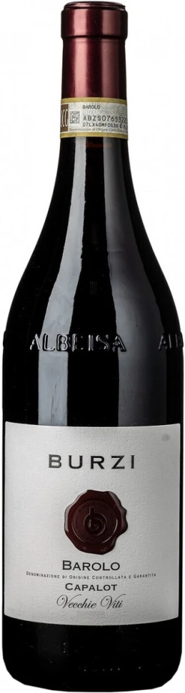 Вино Alberto Burzi, Barolo Capalot Vecchie Viti DOCG, 2019