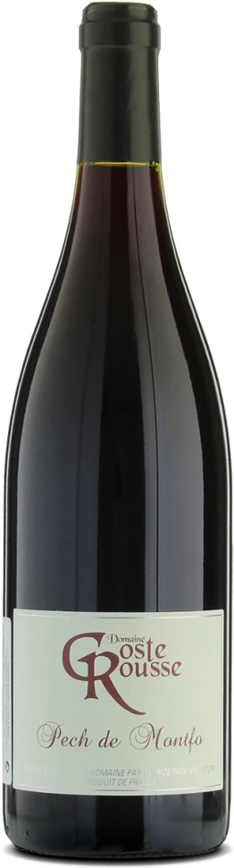 Вино Domaine Coste Rousse, Pech de Montfo, Cotes de Thongue IGP, 2018