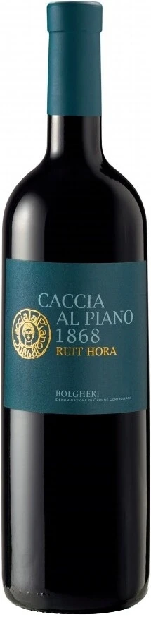 Вино Caccia al Piano 1868, Ruit Hora, Bolgheri DOC, 2010