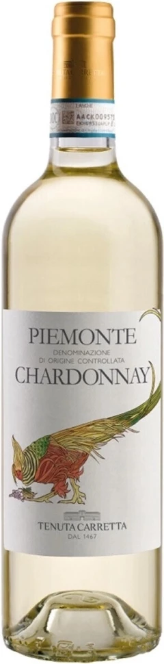 Вино Tenuta Carretta, Chardonnay, Piemonte DOC, 2024