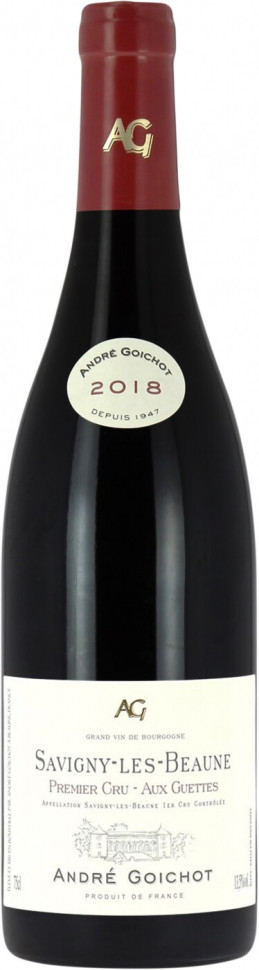 Вино Andre Goichot Savigny Les Beaune Premier Cru Aux Guettes AOC 2018