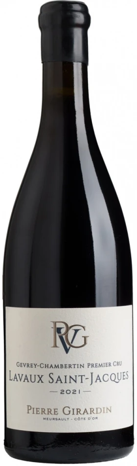 Вино Domaine Pierre Girardin, Gevrey-Chambertin 1er Cru Lavaux Saint-Jacques AOP, 2021