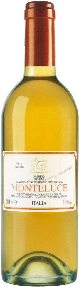 Вино Sella & Mosca Monteluce Passito Alghero DOC 2006 500 мл