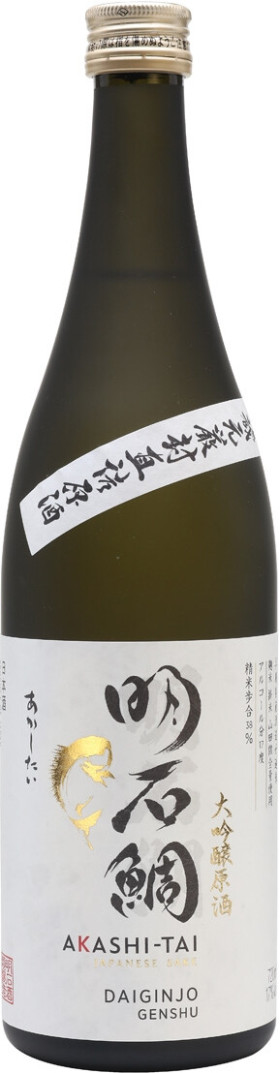 Саке Akashi Tai Daiginjo Genshu 720 мл