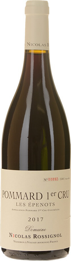 Вино Domaine Nicolas Rossignol Pommard 1er Cru Les Epenots AOC 2017