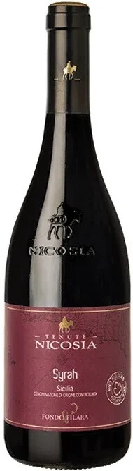 Вино Nicosia, Fondo Filara Syrah, Sicilia DOC