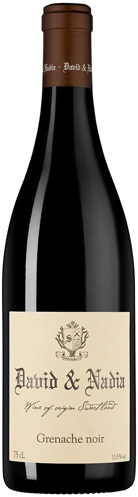 Вино David &amp; Nadia, Grenache Noir, Swartland WO, 2022