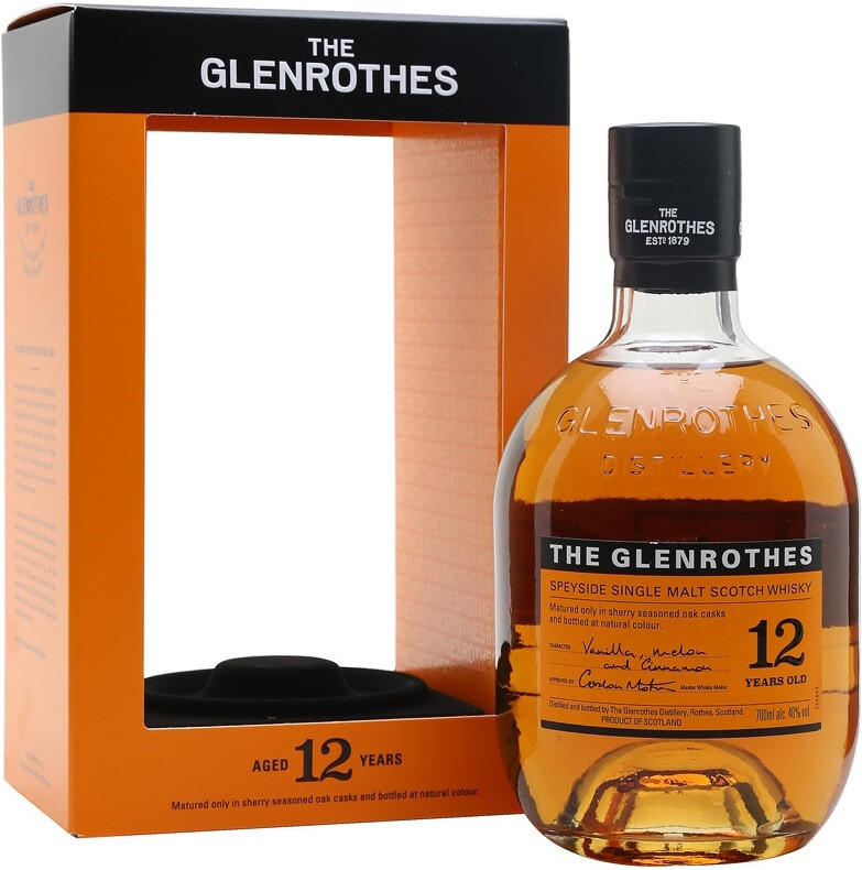 Виски Glenrothes 12 Years Old gift box 700 мл