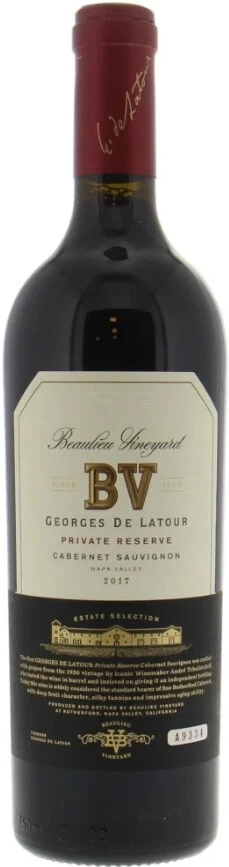 Вино Beaulieu Vineyard, Georges de Latour Private Reserve Cabernet Sauvignon, 2017