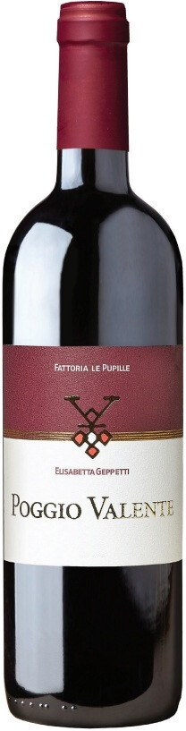 Вино Fattoria Le Pupille Poggio Valente Rosso Toscana IGT 2017