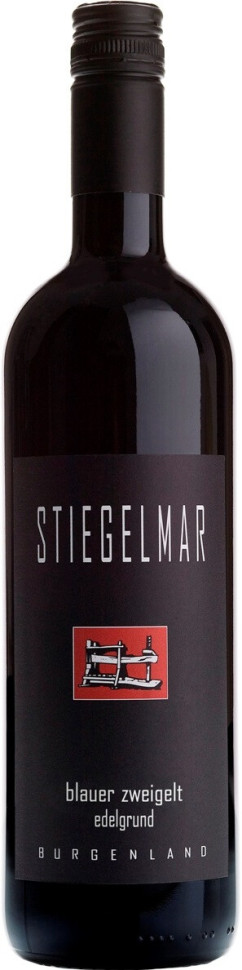 Вино Stiegelmar Blauer Zweigelt Edelgrund 2018