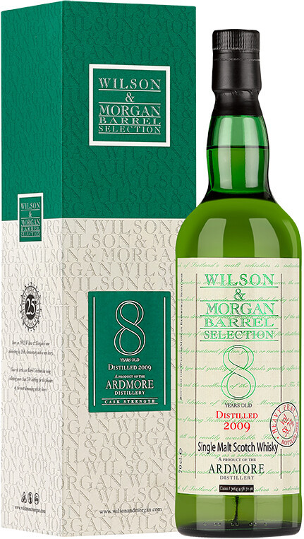Виски Wilson & Morgan Ardmore Heavy Peat 8 Years Old 2009 gift box 700 мл