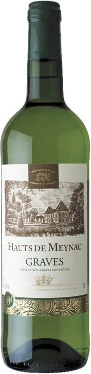 Вино "Hauts de Meynac" Blanc, Graves AOC