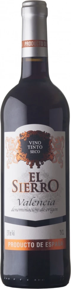 Вино "El Sierro" Tinto Seco, Valencia DO