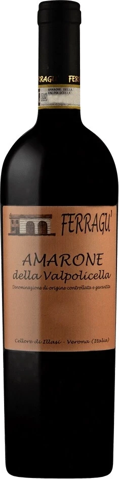 Вино Ferragu, Amarone della Valpolicella DOCG, 2016